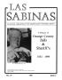 Journal/Magazine/Newsletter: Las Sabinas, Volume 15, Number 2, April 1989