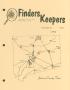 Journal/Magazine/Newsletter: Finders Keepers, Volume 9, Number 1, 1992