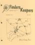 Journal/Magazine/Newsletter: Finders Keepers, Volume 11, Number 2, May 1994