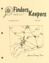 Journal/Magazine/Newsletter: Finders Keepers, Volume 12, Number 3, Fall 1995