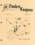 Journal/Magazine/Newsletter: Finders Keepers, Volume 10, Number 4, November 1993