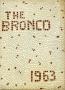 Primary view of The Bronco, Yearbook of Hardin-Simmons University, 1963