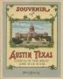 Primary view of Souvenir of Austin, Texas : capital of the great Lone Star State