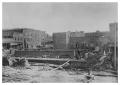 Photograph: [Construction of Oxford Hotel]