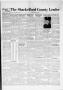 Newspaper: The Shackelford County Leader (Albany, Tex.), Vol. 7, No. 36, Ed. 1 T…