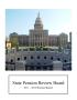 Primary view of Biennial Report to the 83rd Texas Legislature: State Pension Review Board
