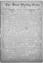 Primary view of The West Weekly News and Times. (West, Tex.), Vol. 13, No. 48, Ed. 1 Friday, September 9, 1921