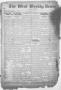 Primary view of The West Weekly News and Times. (West, Tex.), Vol. 12, No. 39, Ed. 1 Friday, July 9, 1920