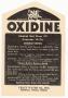 Primary view of [A Crazy Water "Oxidine" Bottle Label]