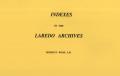 Book: Indexes to the Laredo Archives