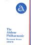 Primary view of Abilene Philharmonic Playbill: November 25, 1975