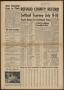 Newspaper: Refugio County Record (Refugio, Tex.), Vol. 11, No. 46, Ed. 1 Monday,…