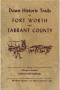Book: Down Historic Trails of Fort Worth and Tarrant County