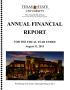 Report: Texas State University Annual Financial Report: 2013