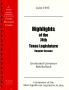Report: Highlights of the 74th Texas Legislature Regular Session: A Summary o…