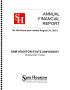 Report: Sam Houston State University Annual Financial Report: 2013