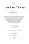 Book: The Laws of Texas, 1822-1897 Volume 8