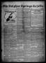 Newspaper: The Sulphur Springs Gazette. (Sulphur Springs, Tex.), Vol. 46, No. 35…