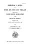 Legislative Document: Special Laws of The State of Texas Passed By The Regular Session of t…