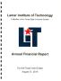 Report: Lamar Institute of Technology Annual Financial Report: 2015
