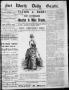 Primary view of Fort Worth Daily Gazette. (Fort Worth, Tex.), Vol. 9, No. 341, Ed. 1, Sunday, June 21, 1885