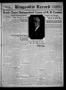 Newspaper: Kingsville Record (Kingsville, Tex.), Vol. 26, No. 30, Ed. 1 Wednesda…