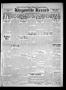 Newspaper: Kingsville Record (Kingsville, Tex.), Vol. 27, No. 18, Ed. 1 Wednesda…