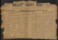 Newspaper: Willacy County News (Raymondville, Tex.), Vol. 7, No. 20, Ed. 1 Thurs…