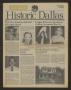 Journal/Magazine/Newsletter: Historic Dallas, Volume 9, Number 3, May-June 1986