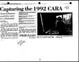 Clipping: Capturing the 1992 CARA