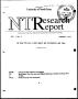 Journal/Magazine/Newsletter: [NT Research Report, January 1993]