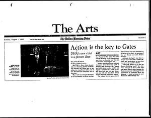 Primary view of object titled 'Action is key to Gates'.
