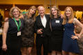 Photograph: [Elise Brooking, George Getschow, Sarah Perry and attendees]