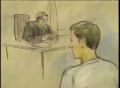 Primary view of [News Clip:Oklahoma City bombings courtroom sketches]