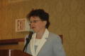 Photograph: [Speaker at podium during 2007 CSLA conference]