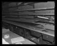 Primary view of [Photograph of shelving at the Bell Helicopter Company]