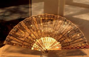 Primary view of object titled '[Hand Fan]'.