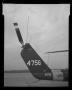 Primary view of [Photograph of the tail fin of a UH-1E Iroquois helicopter]