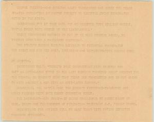 Primary view of object titled '[News Script: Yarborough urges registry]'.