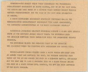 Primary view of object titled '[News Script: Foreign]'.
