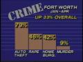 Video: [News Clip: Fort Worth crime stats]