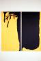 Photograph: [Yellow and black painting by Claudia Betti]