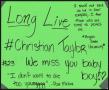 Thumbnail image of item number 1 in: '[Green "Long Live #Christian Taylor..." poster]'.