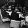 Photograph: [executive council meeting together]