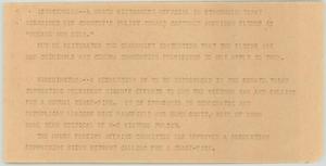 Primary view of object titled '[News Script: Vietnam War news]'.