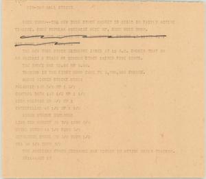 Primary view of object titled '[News Script: Mid-Day Wall Street]'.