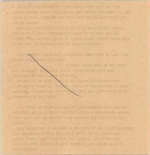 Primary view of object titled '[News Script: International News, August 18, 1969]'.