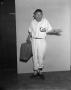 Photograph: [Bobby Peters in baseball costume]