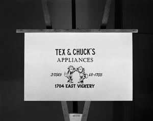 Primary view of object titled '[Tex and Chuck's appliances slide]'.