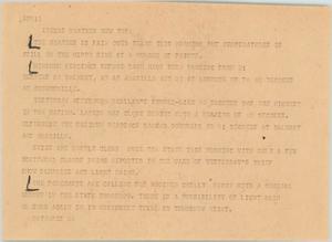 Primary view of object titled '[News Script: Texas Weather New Top]'.